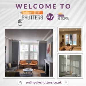 Online DIY Shutters, Part of MC Bespoke Blinds